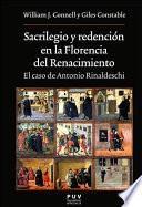 Libro Sacrilegio y redención en la Florencia del Renacimiento