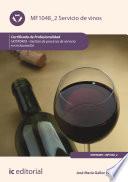 Libro Servicio de vinos. HOTR0409