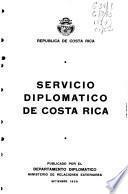 Servicio diplomático de Costa Rica