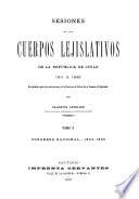 Sesiones de los cuerpos lejislativos de la República de Chile