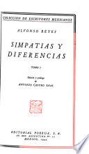 Simpatías y diferencias ...