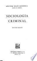 Sociología criminal
