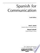 Libro Spanish for Communication