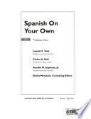 Spanish On Your Own Vol. 1