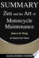 Libro Summary of Zen and the Art of Motorcycle Maintenance