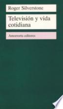 Libro Televisión y vida cotidiana
