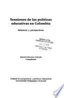 Libro Tensiones de las políticas educativas en Colombia