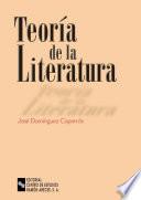 Libro Teoría de la literatura