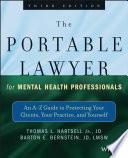 Libro The Portable Lawyer for Mental Health Professionals