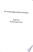 Libro The Territorial Rights of Nations and Peoples