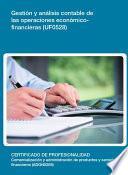 UF0528 - Gestión y análisis contable de las operaciones económico-financieras