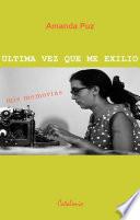 Libro Última vez que me exilio