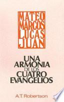 Libro Una Armonia de Los Cuatro Evangelios