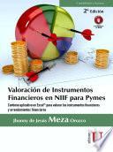 Libro Valoración de Instrumentos Financieros en NIIF para Pymes