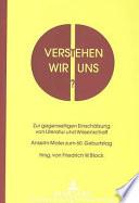 Libro Verstehen wir uns?