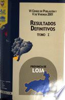 VI censo de población y V de vivienda, 2001