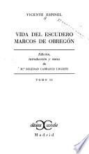 Vida del escudero Marcos de Obregón