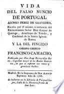 Vida del Falso Nuncio de Portugal, Alonso Perez de Saavedra