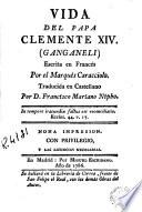 Vida del Papa Clemente XIV (Ganganeli)