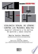 Violencia sexual de género contra las mujeres adultas