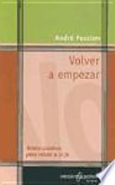 Libro Volver a empezar