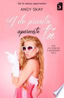 Libro Y de pronto apareciste tú